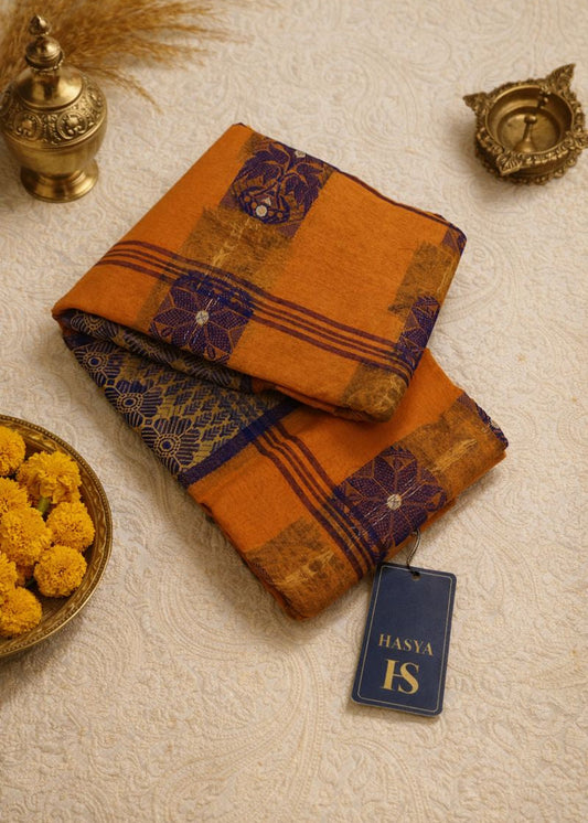 Agnilata Jamdani Taant Saree
