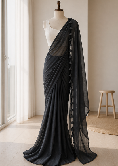 Dhuaan Mul Cotton Saree