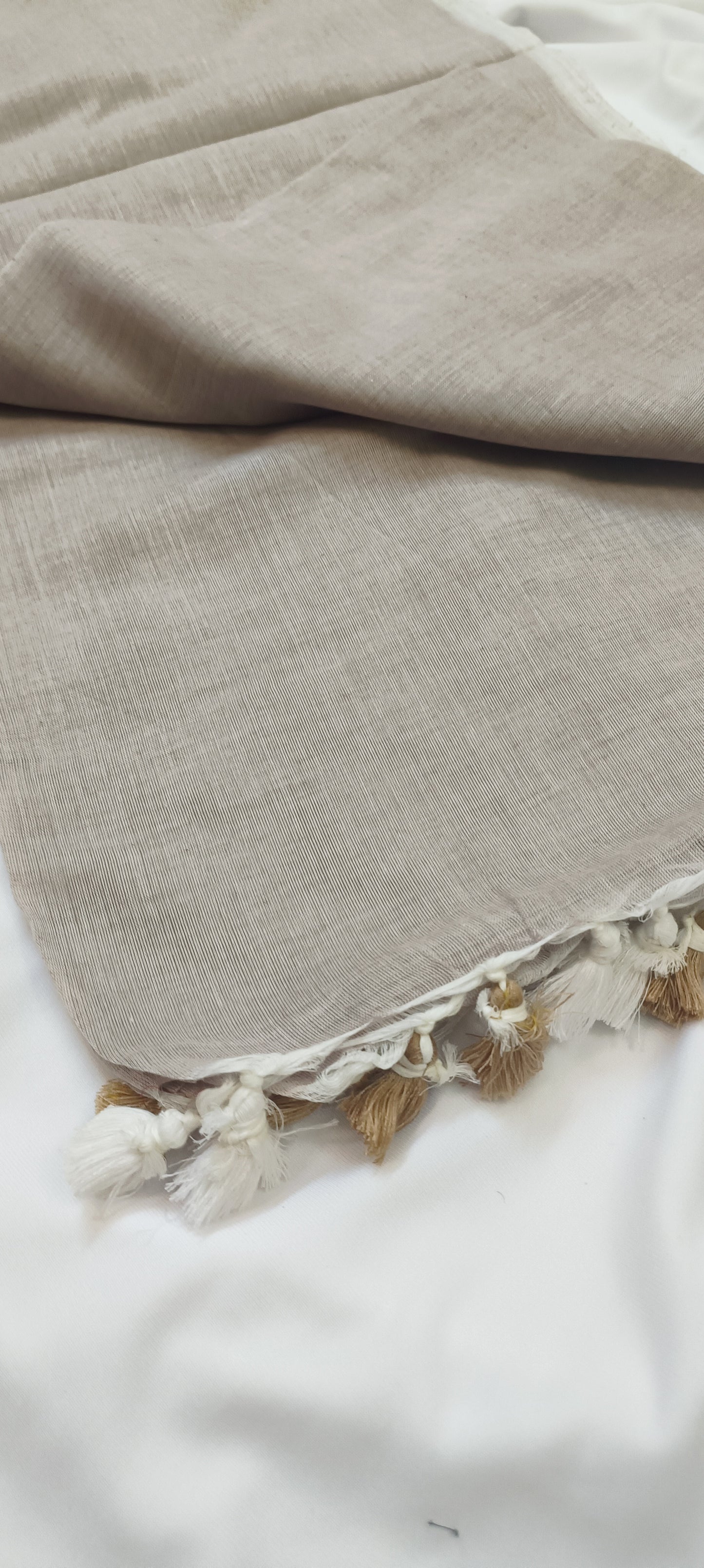 Chandan Mitti Mul Cotton Saree