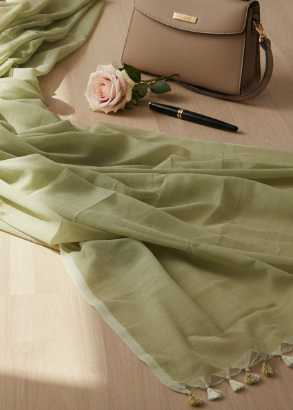 Aam Pata Mul Cotton Saree