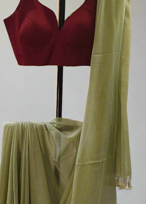 Aam Pata Mul Cotton Saree