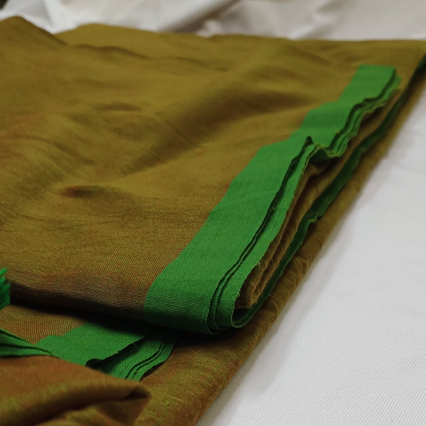 Tamarind Bark Mul Cotton Saree