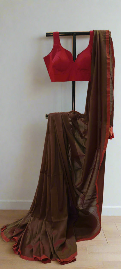 Mrityunjaya Mul Cotton Saree