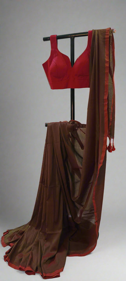 Mrityunjaya Mul Cotton Saree