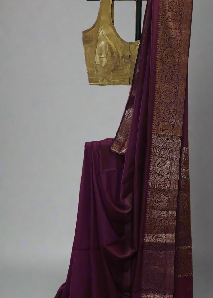 Kaavya Kansa Silk Cotton Saree