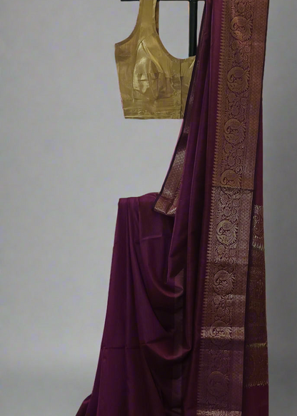 Kaavya Kansa Silk Cotton Saree