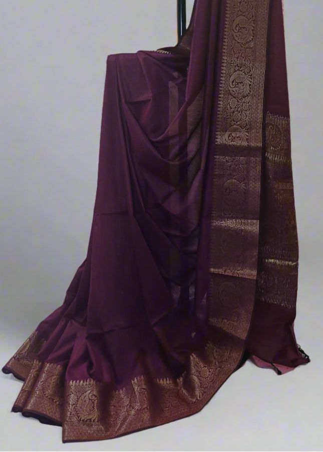 Kaavya Kansa Silk Cotton Saree