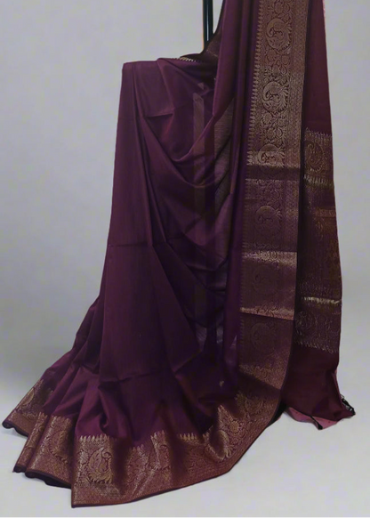 Kaavya Kansa Silk Cotton Saree