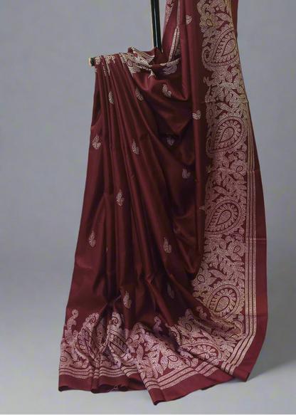 Bodh Raat Pure Silk-Cotton Blend Saree