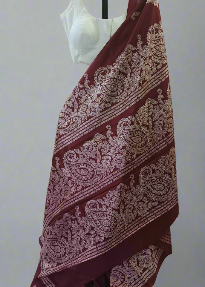 Bodh Raat Pure Silk-Cotton Blend Saree