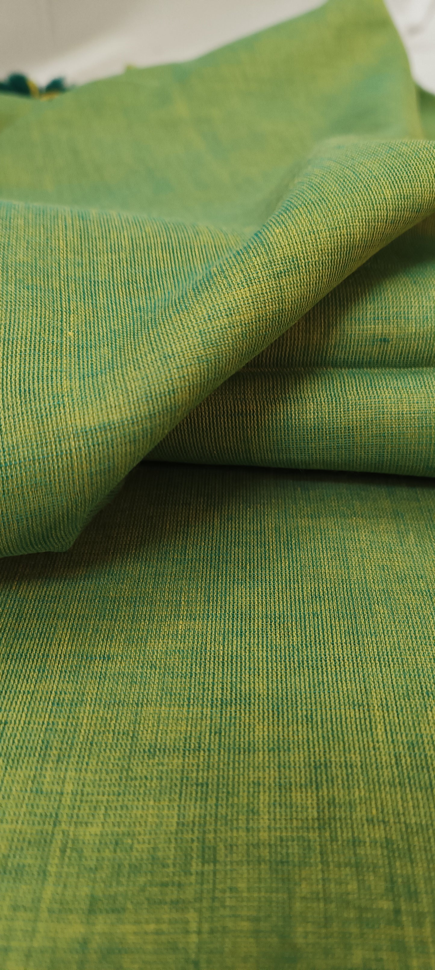 Lime Grove Mul Cotton Saree