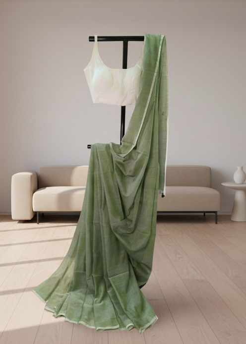 Tulsiraag Mul Cotton Saree