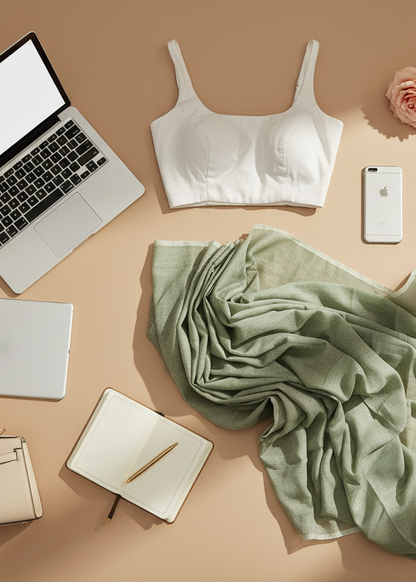 Tulsiraag Mul Cotton Saree