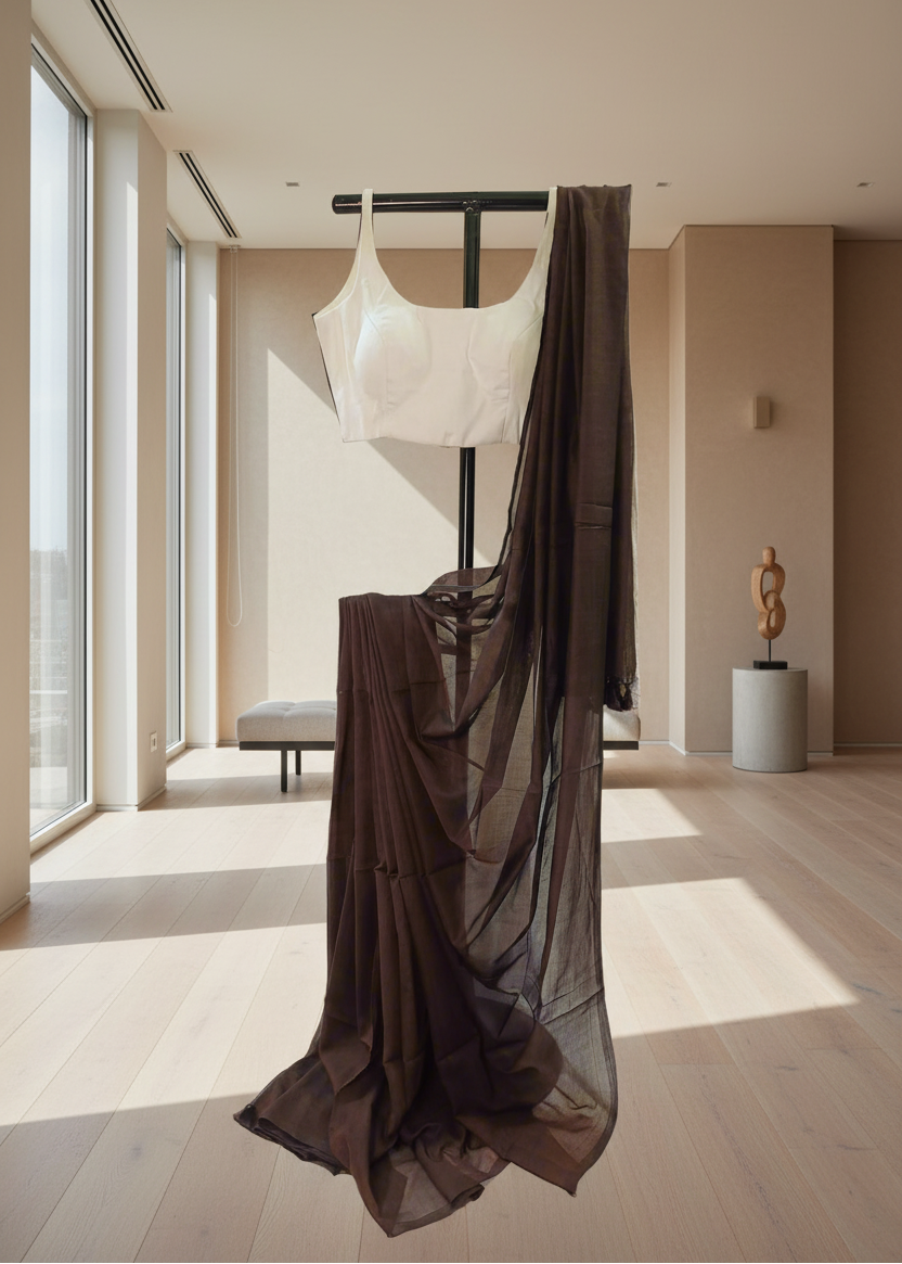 Bhoomi Raatri Mul Cotton Saree