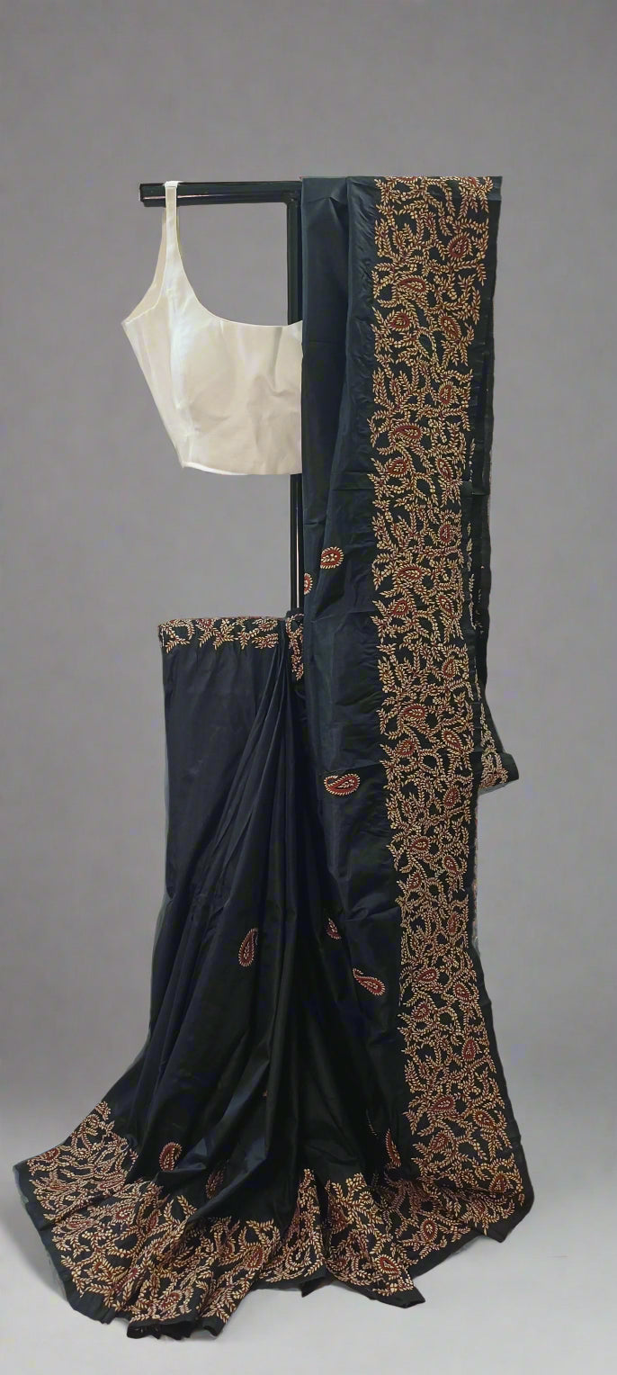 Shyama Neer Pure Silk Saree