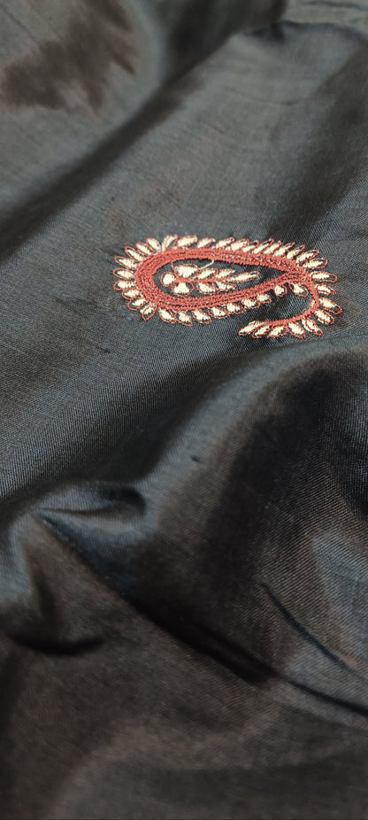 Shyama Neer Pure Silk Saree