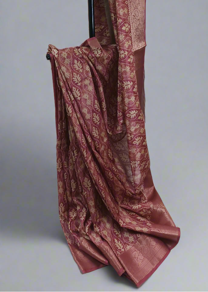 Dusky Rudra Nihari Silk Saree