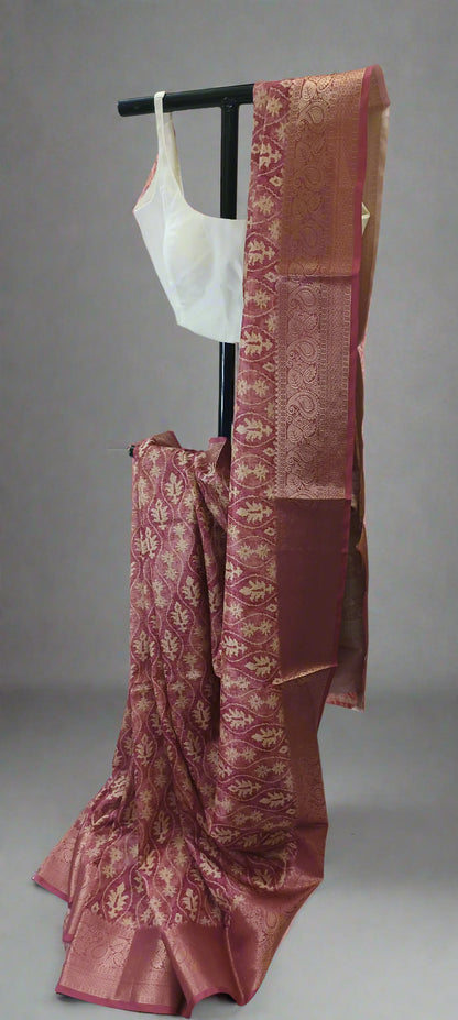 Dusky Rudra Nihari Silk Saree