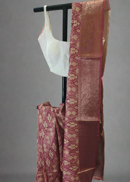 Dusky Rudra Nihari Silk Saree