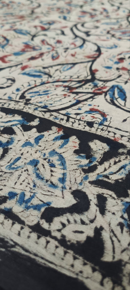 Raktika Kalamkari Cotton Saree