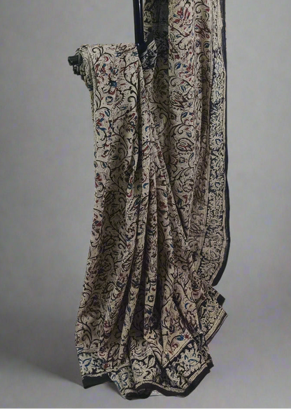 Ritika Kalamkari Cotton Saree