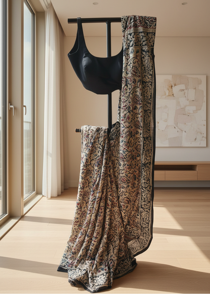Ritika Kalamkari Cotton Saree