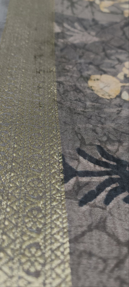 Twilight Plum Nihari Silk Saree