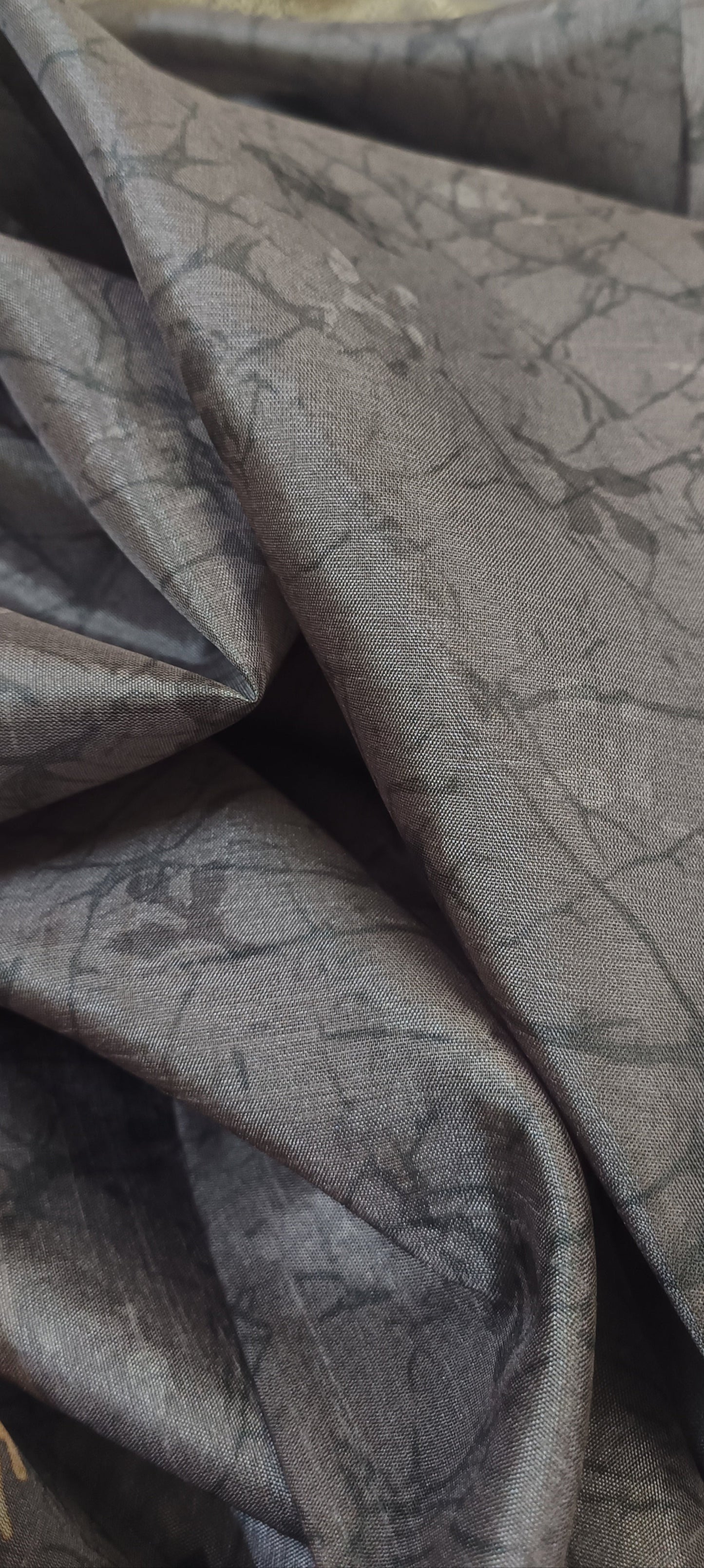 Twilight Plum Nihari Silk Saree