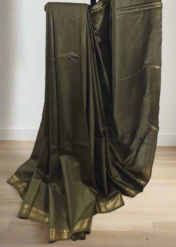 Zaitoon Mangalgiri Cotton Saree