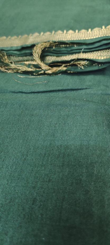 Karunya Green Mangalgiri Cotton Saree