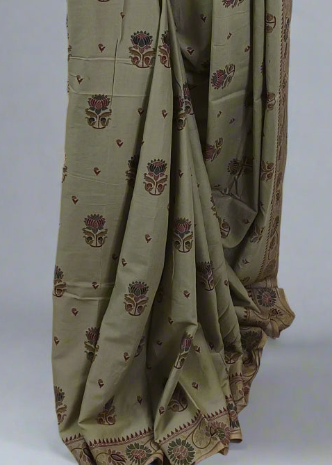 Kamala Dhwoni Handwoven Cotton Saree