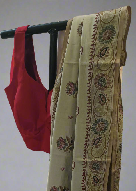 Kamala Dhwoni Handwoven Cotton Saree