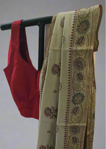 Kamala Dhwoni Handwoven Cotton Saree