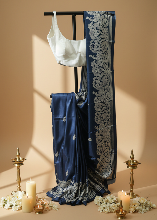 Neelvaari Pure Silk Cotton Saree