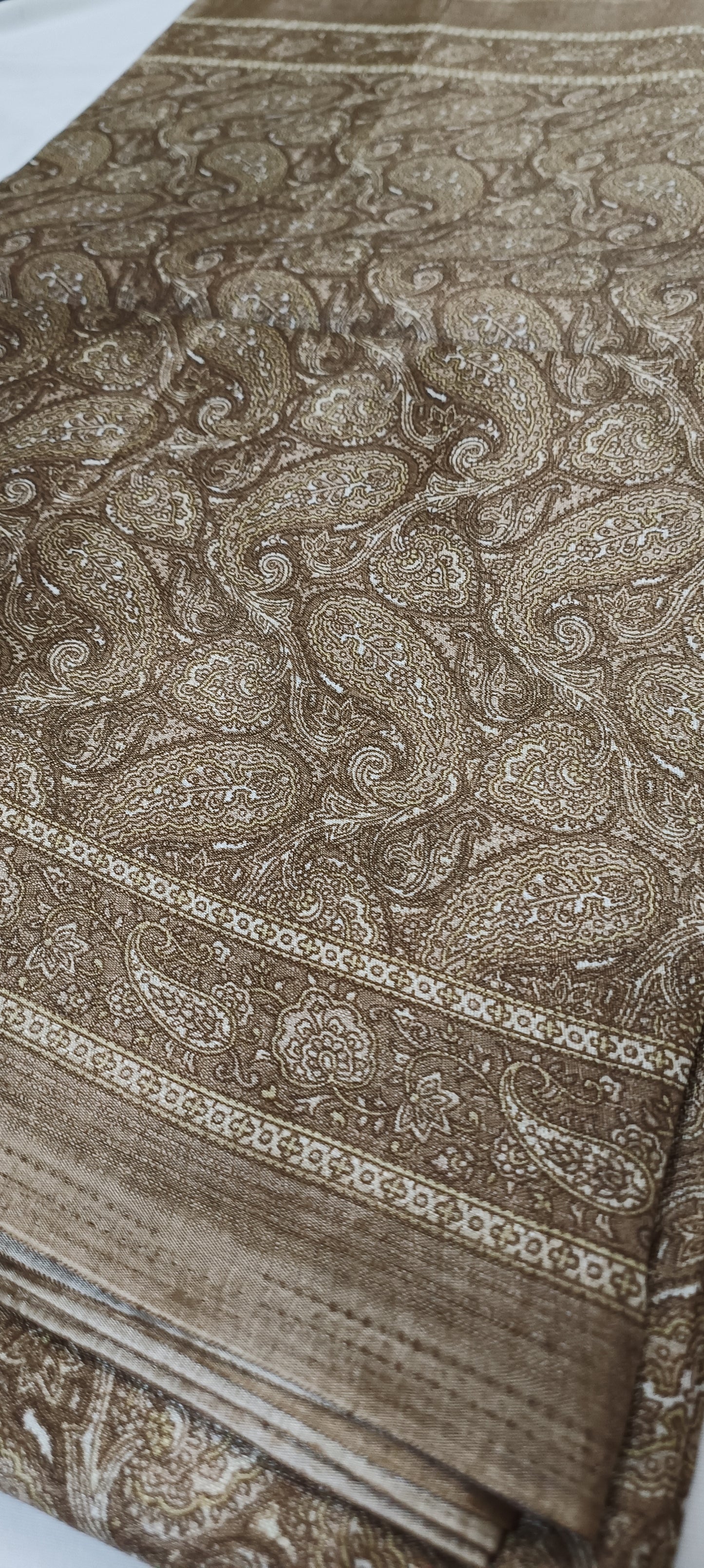 Mridvan Paisley Cotton Silk Saree