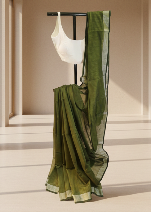 Vanhira Slab Cotton Saree