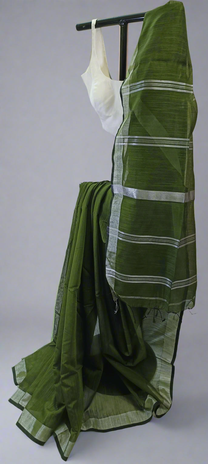 Vanhira Slab Cotton Saree