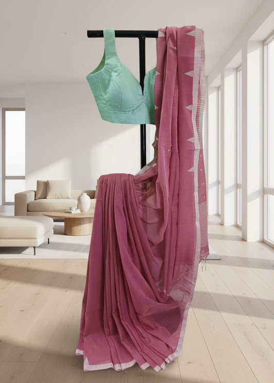 Gulabchaap Cotton Saree