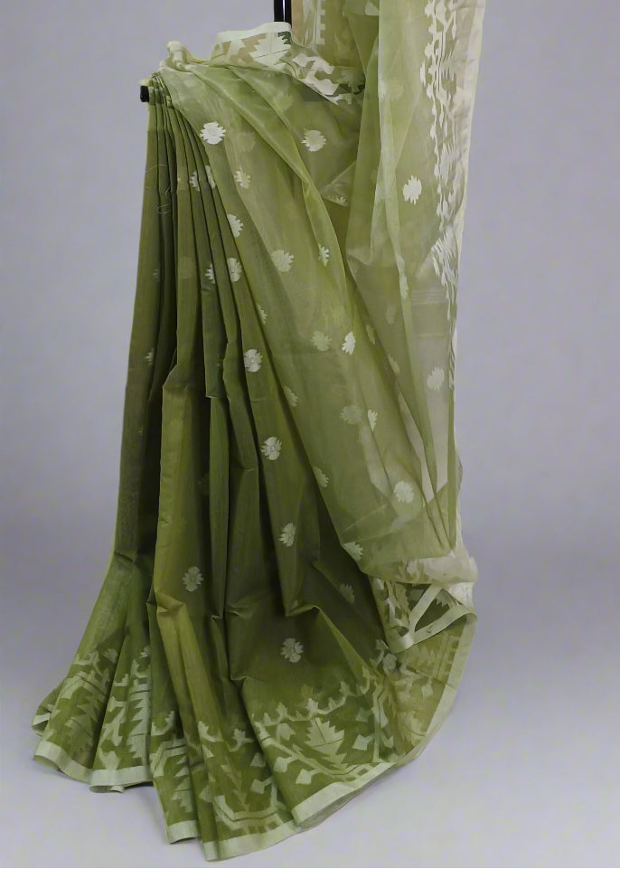 Vatavriksha Muslin Organza Saree