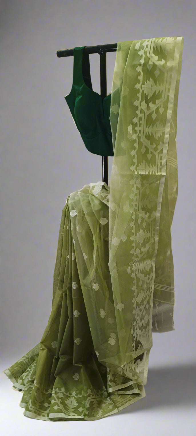 Vatavriksha Muslin Organza Saree