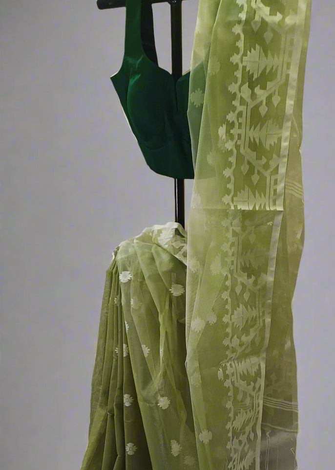 Vatavriksha Muslin Organza Saree