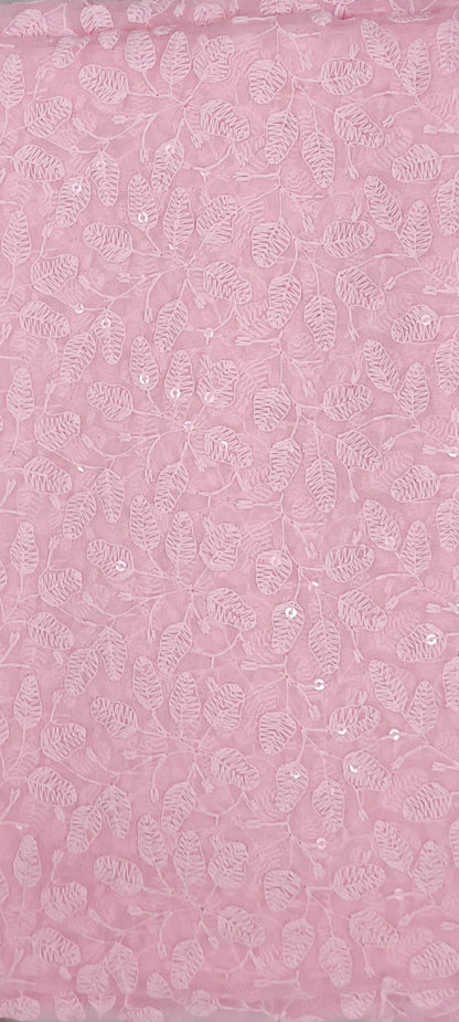 Gulbano Chikankari Work Saree