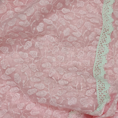 Gulbano Chikankari Work Saree