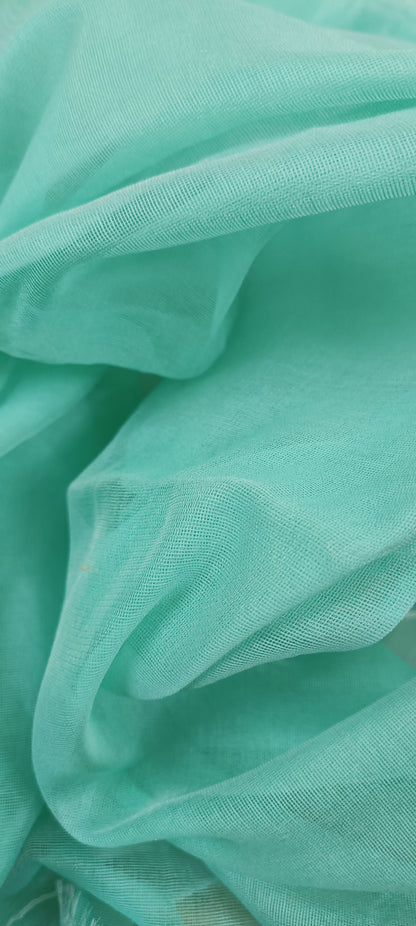 Shobuj Jhorna Dhakai Taant Saree