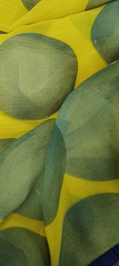 Aamphool Chiffon Saree