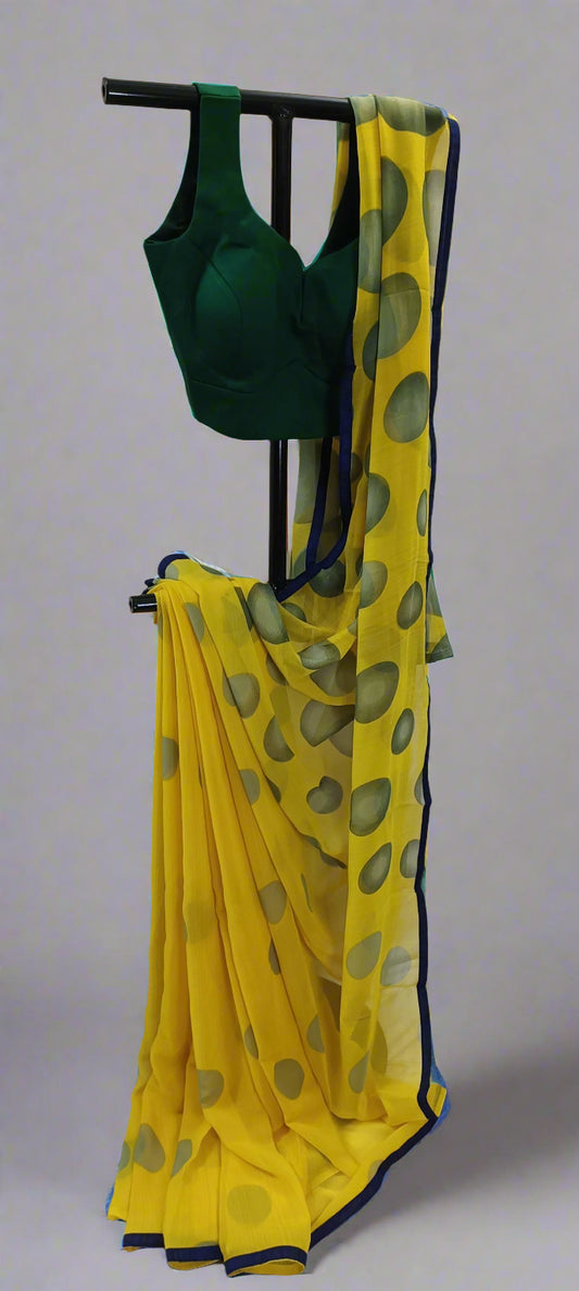 Aamphool Chiffon Saree