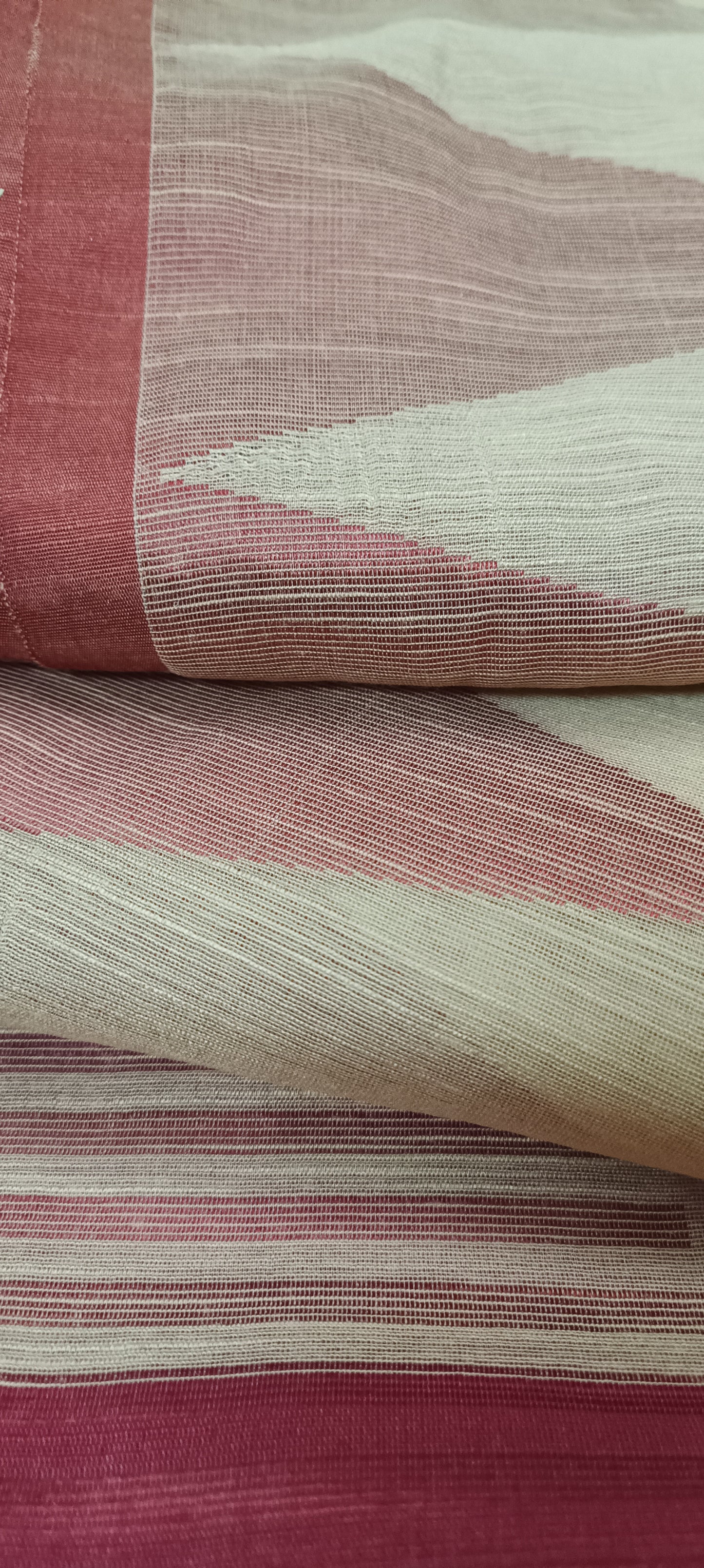 Lalrekha Cotton Saree