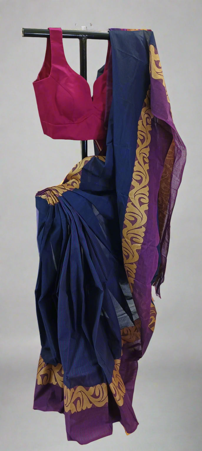 Meghmukut Dhakai Taant Saree