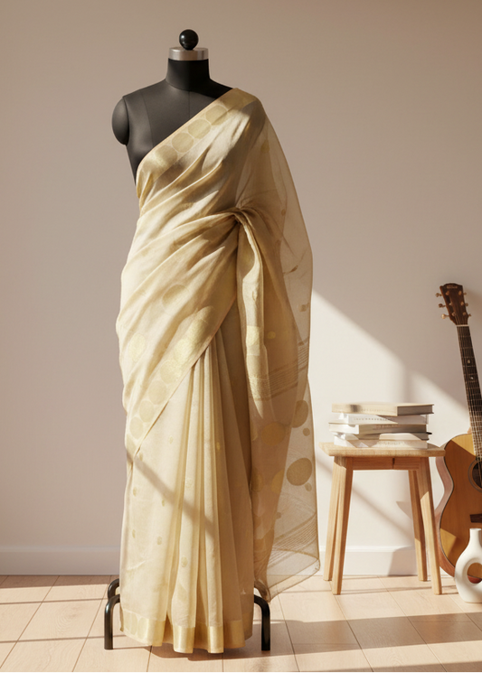Chha(n)der Baali Dhakai Taant Saree