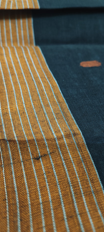 Midnight Kansa Dhakai Taant Saree